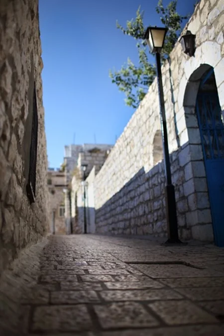 Stone alley in Safed