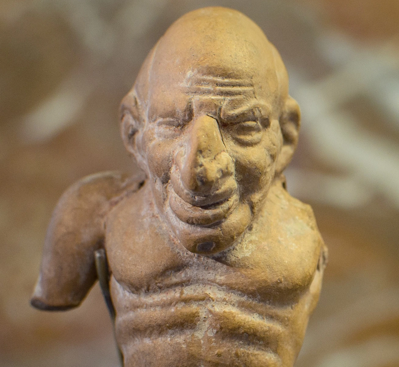 Photograph by Alexandre G. Mitchell of an ancient grotesque figurine from Smyrna