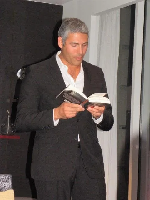 Alexandre G. Mitchell reading from The 13th Tablet at Le Méridien Brussels